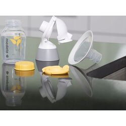 Pompa pentru san electrica Medela Solo (White/Yellow) Thumb
