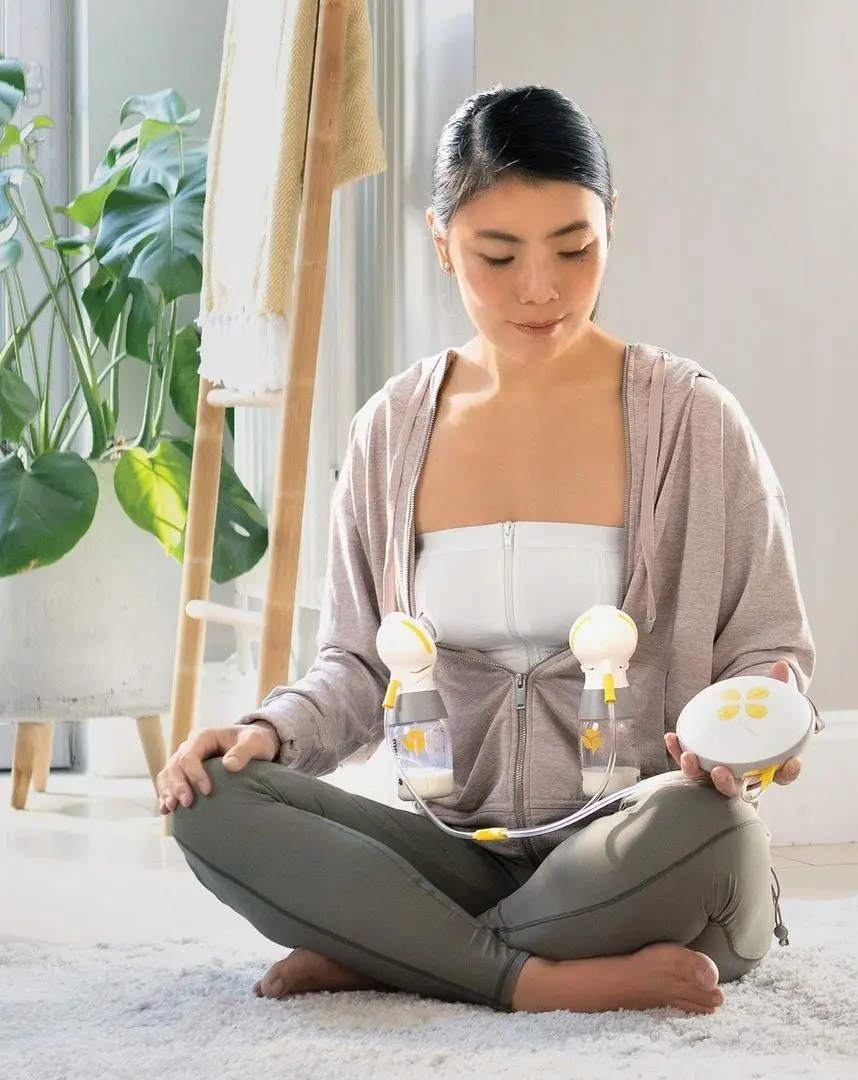 Pompa pentru san electrica Medela Swing Maxi (White/Yellow)