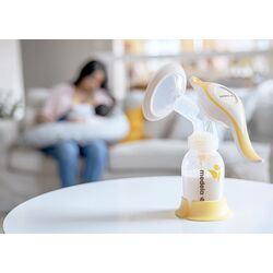 Pompa manuala pentru san Medela Harmony Flex (White/Yellow) Thumb