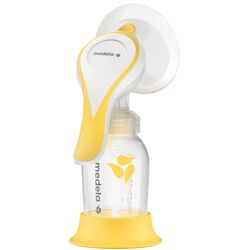 Pompa manuala pentru san Medela Harmony Flex (White/Yellow)