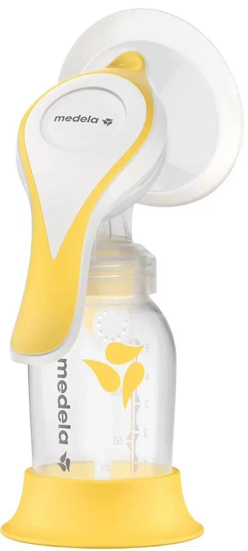 Pompa manuala pentru san Medela Harmony Flex (White/Yellow)