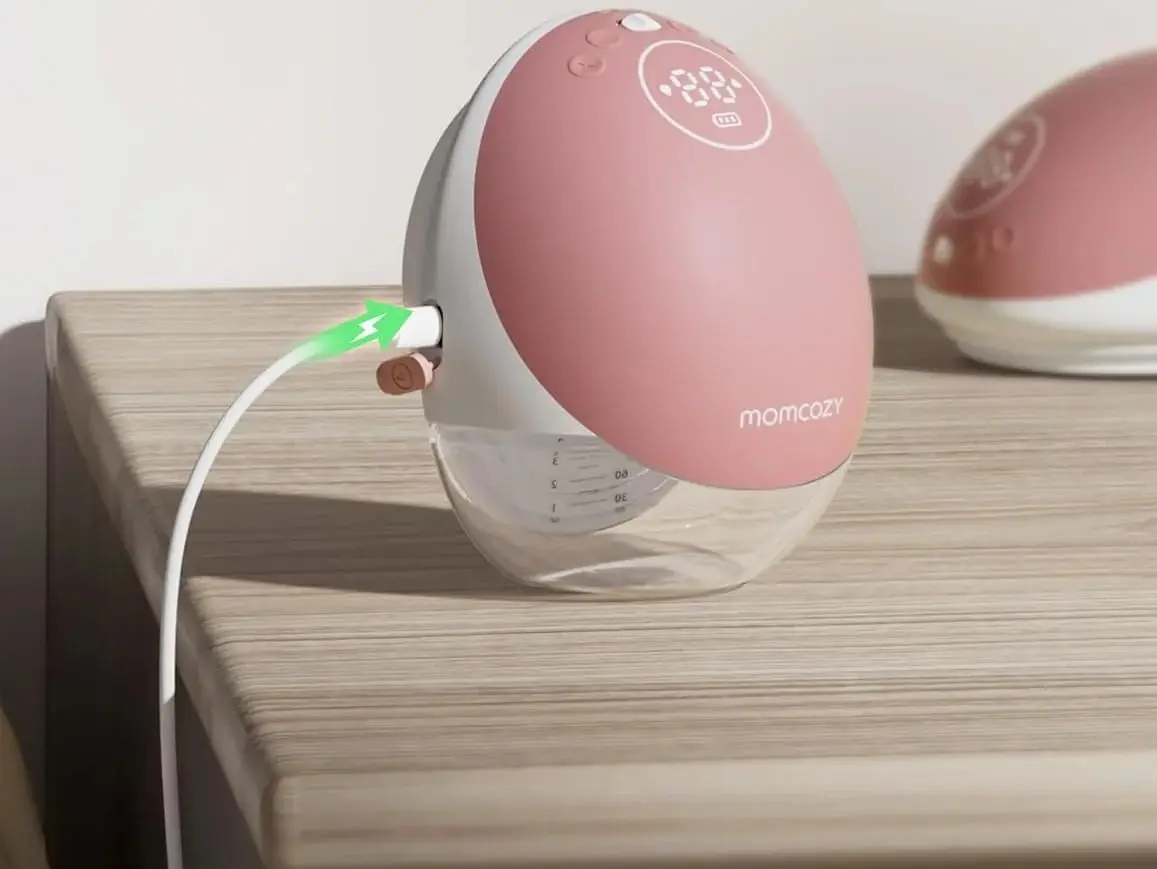 Электрический молокоотсос Momcozy M9 BP288-NR70BA-A (Red) - 4