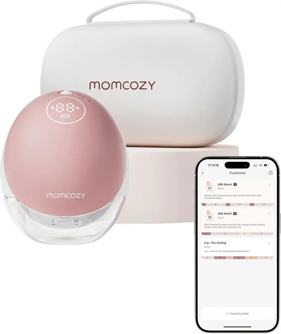 Электрический молокоотсос Momcozy M9 BP288-NR70BA-A (Red)