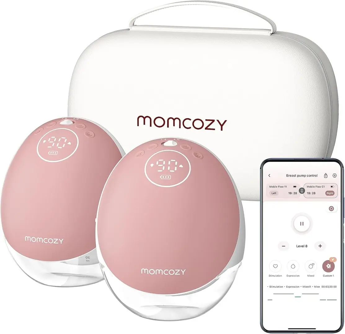Электрический молокоотсос Momcozy M9 BP288-NR71BA-B (Red)