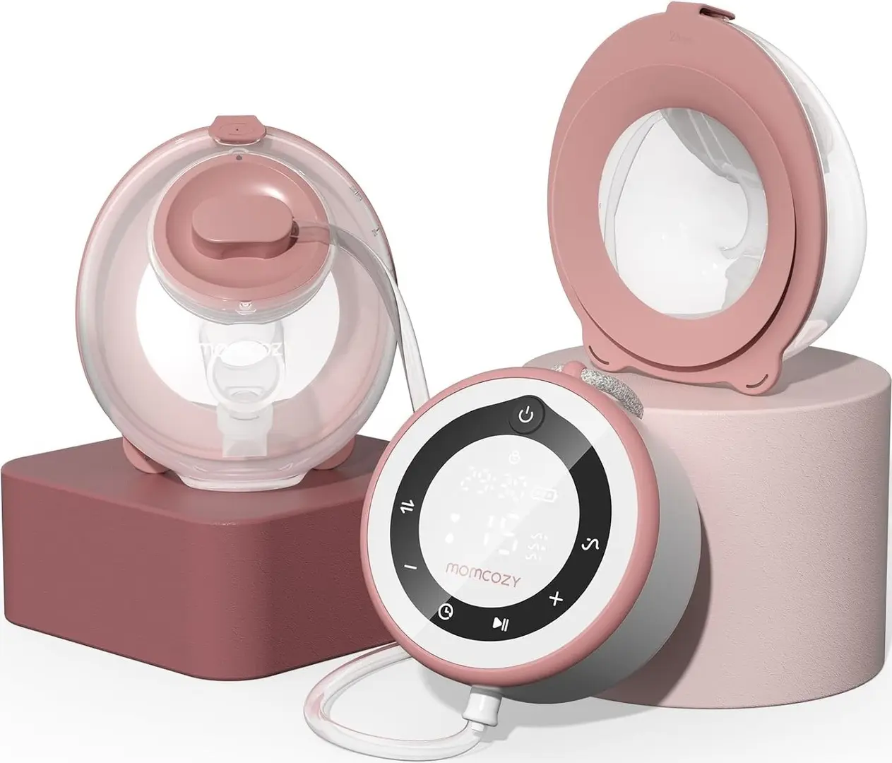 Электрический молокоотсос Momcozy V1 Pro BP251-NR12BA-A (Pink)