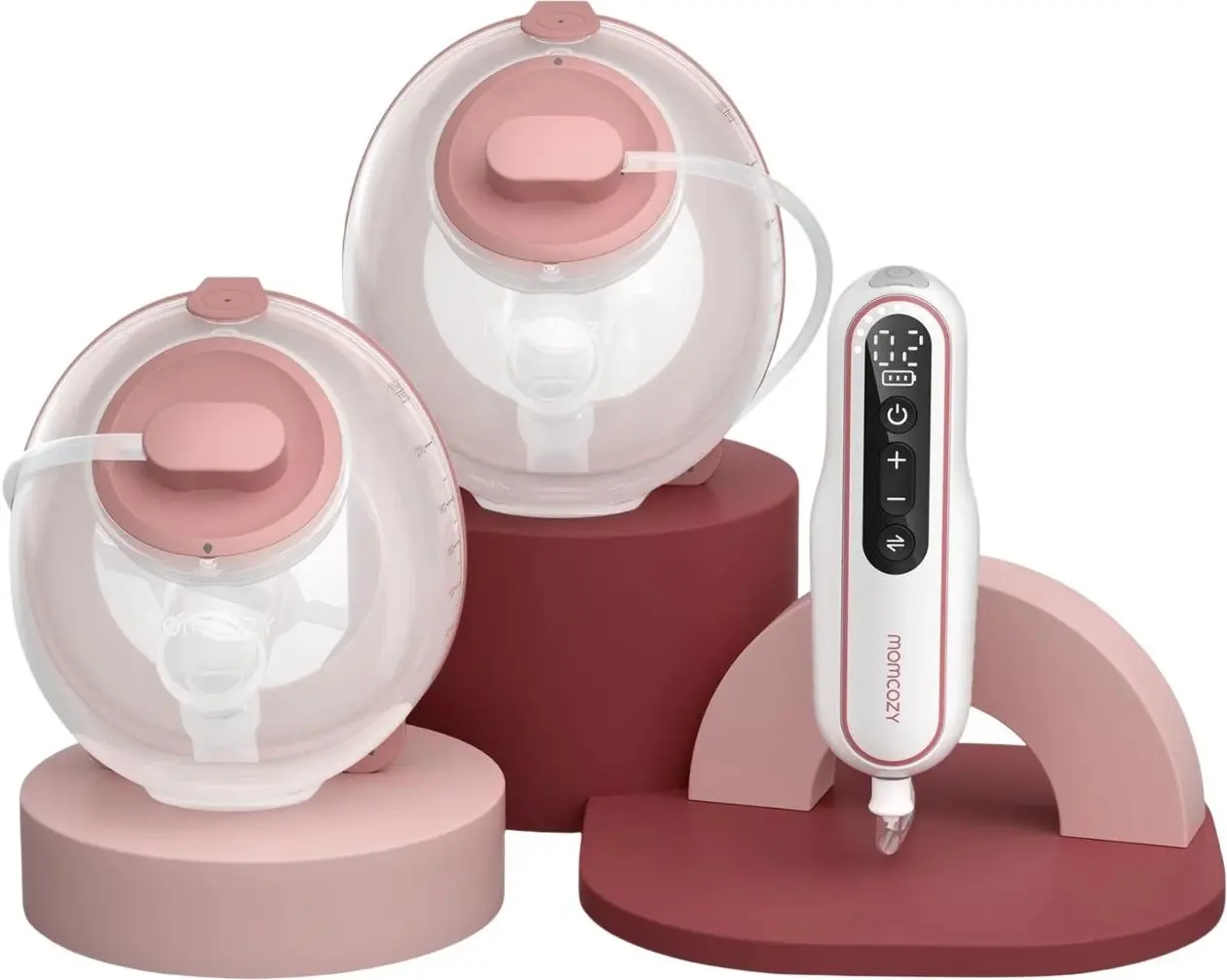 Электрический молокоотсос Momcozy V2 Pro BP254-NR12BA-A (Pink)