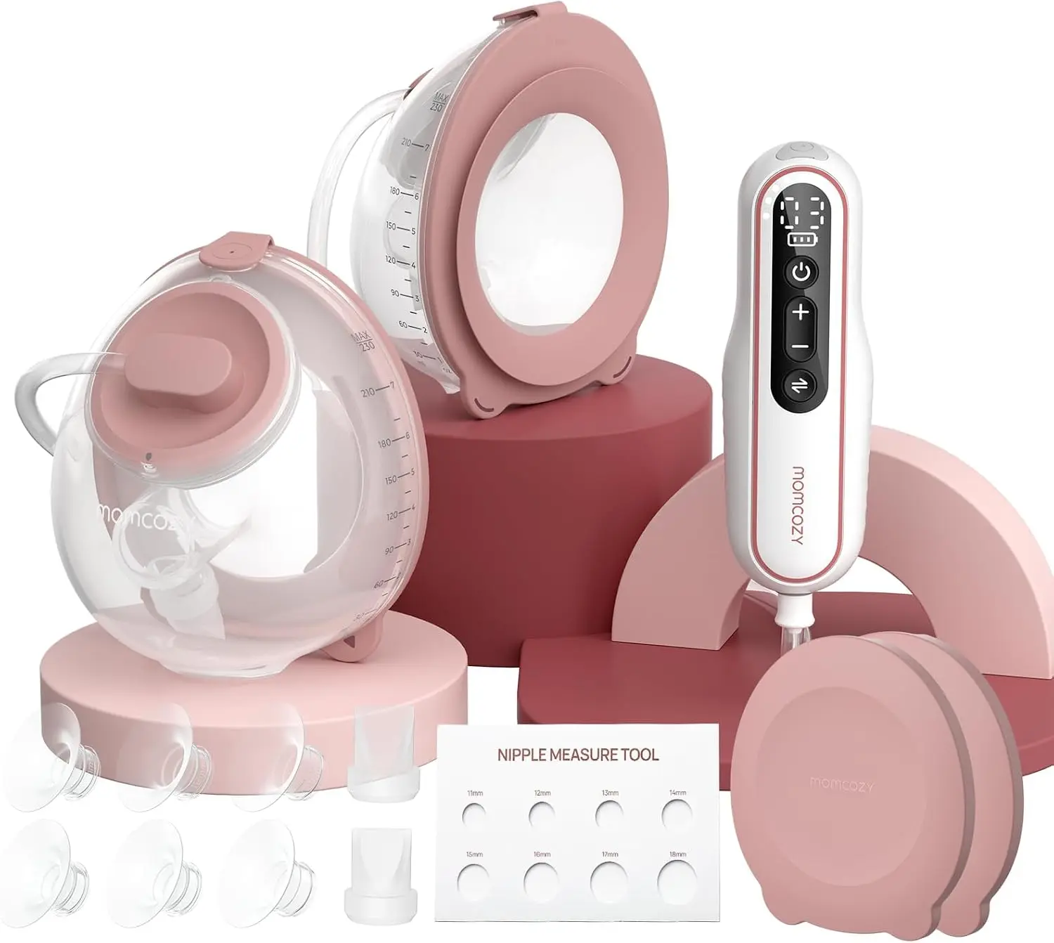 Электрический молокоотсос Momcozy V2 Pro BP254-NR12BA-A (Pink) - 2