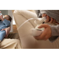 Набор аксессуаров для молокоотсоса Nuk Soft&Easy Extension Kit (White) Thumb