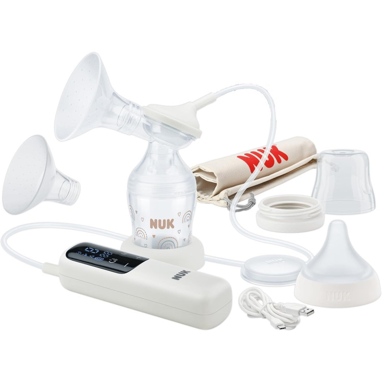 Электрический молокоотсос Nuk Soft&Easy (White)