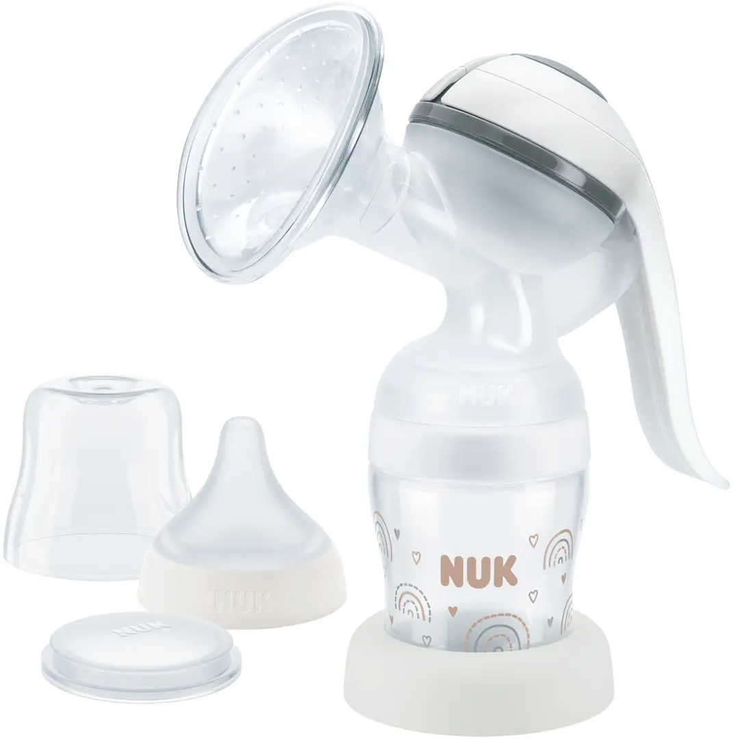 Ручной молокоотсос Nuk Pefect match (White/Grey)