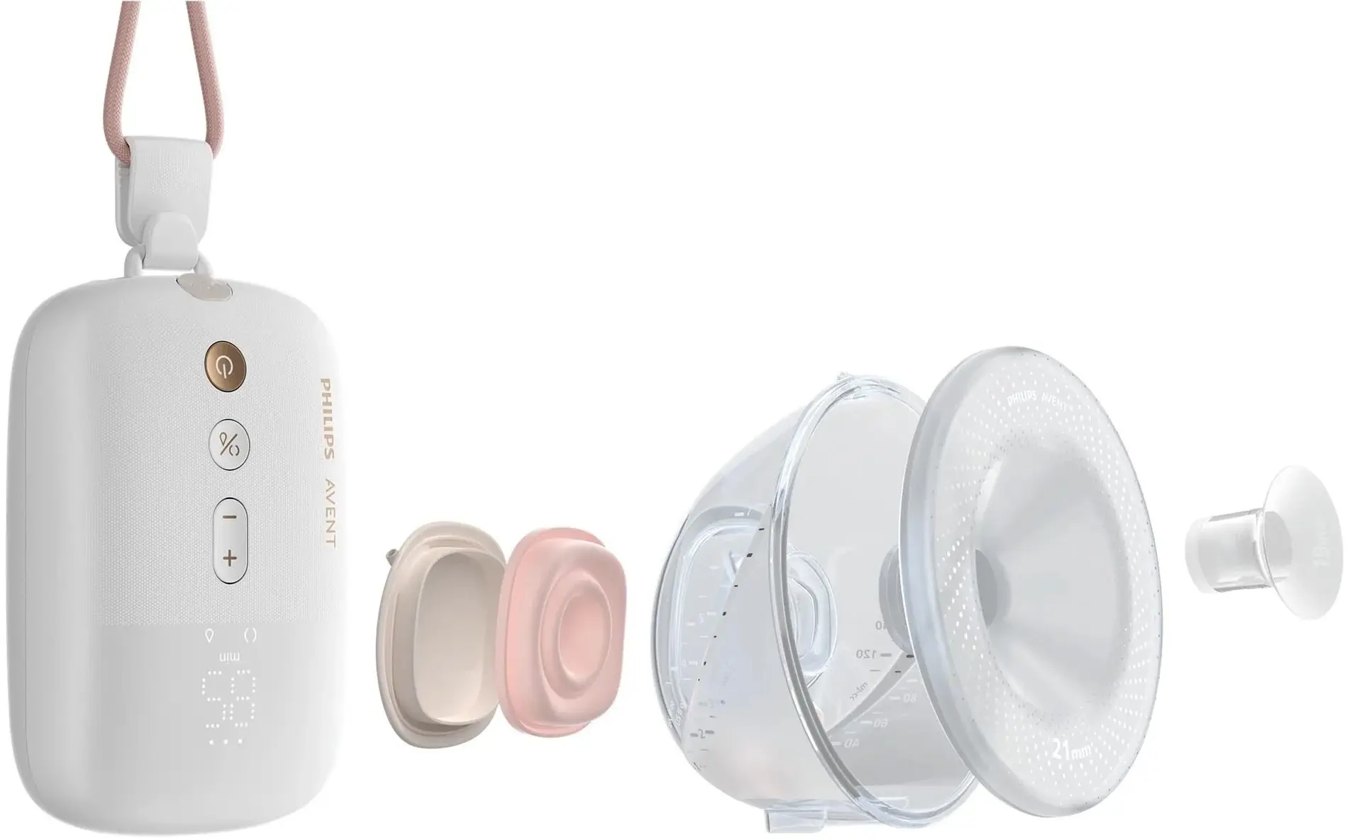 Электрический молокоотсос Philips Avent Hands Avent SCF531/11 (White) - 2