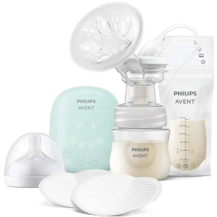 Электрический молокоотсос Philips Avent SCD323/20 (White/Green)