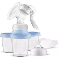 Ручной молокоотсос Philips Avent SCF430/13 (Blue/Transparent)