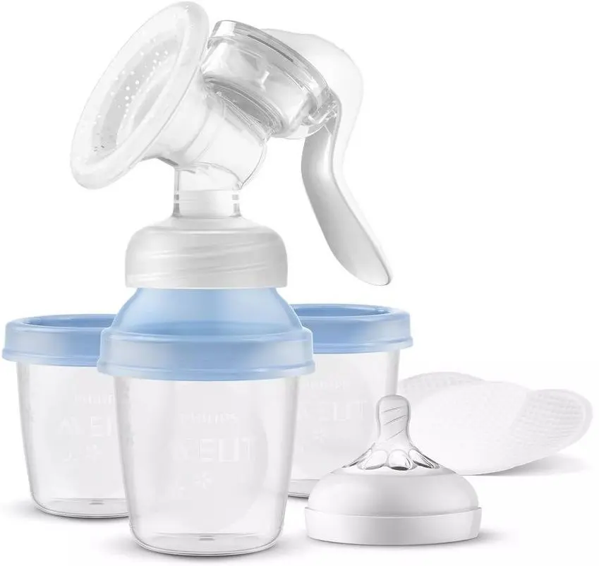 Ручной молокоотсос Philips Avent SCF430/13 (Blue/Transparent)