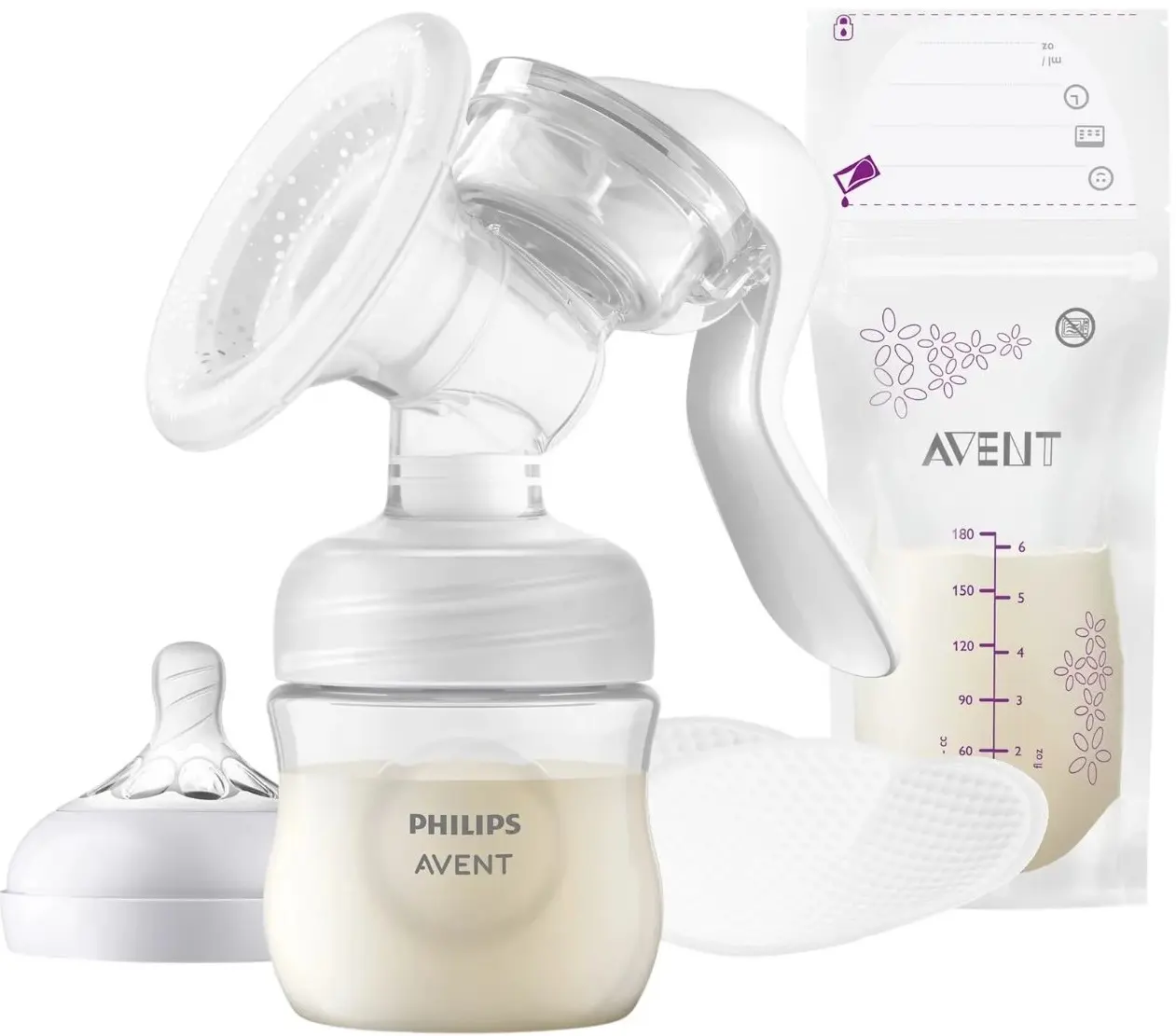 Ручной молокоотсос Philips Avent SCF430/20 (White) - 3