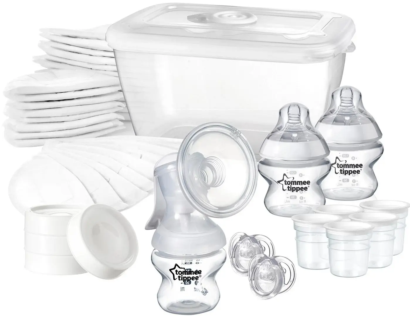 Set de alaptare Tommee Tippee Closer to Nature TT423568 (Transparent)