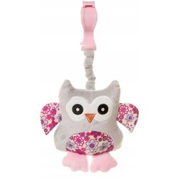 Arc cu jucarii 4Baby OP12 P&E Plush Arch Owl (Pink/Grey) Thumb