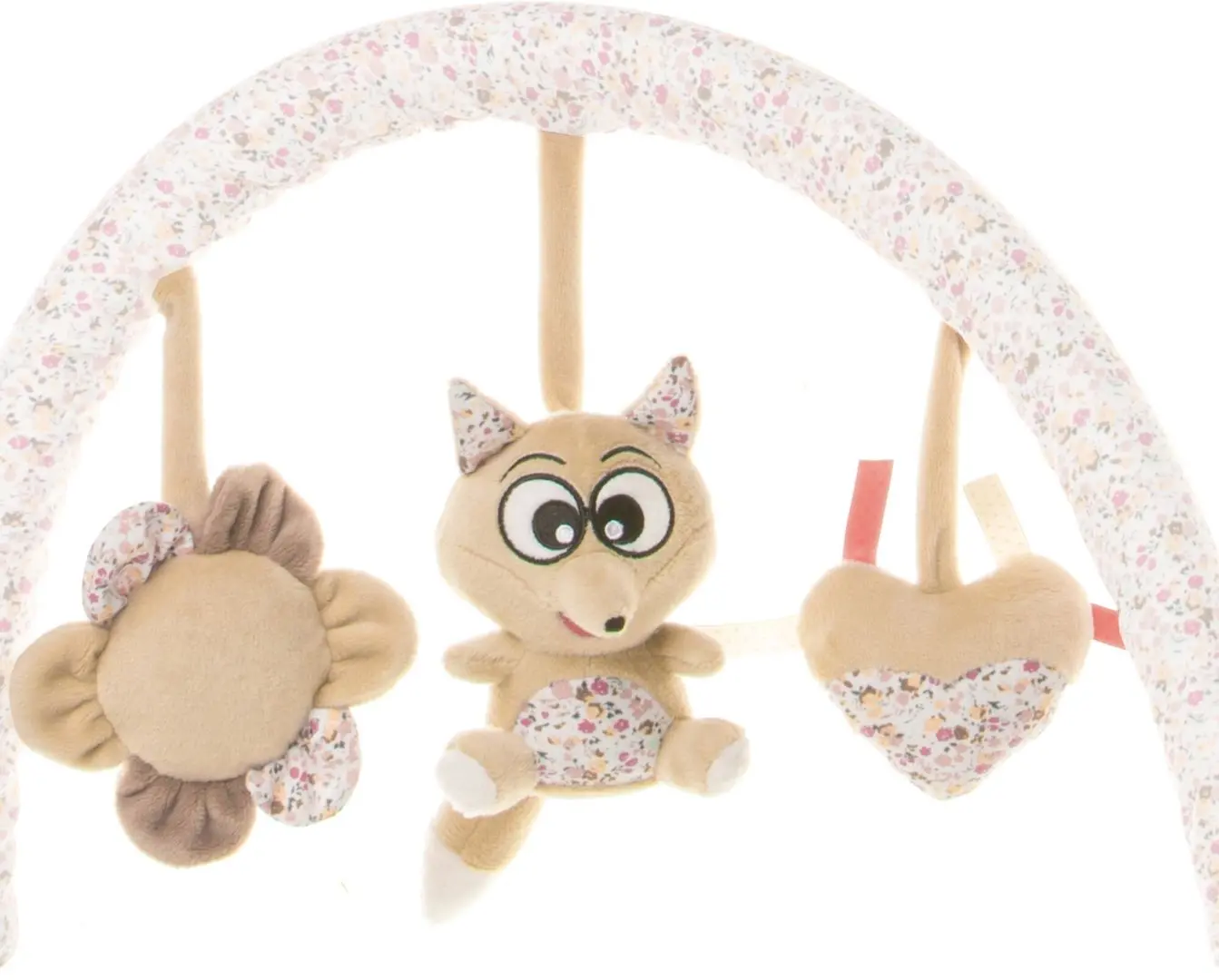 Arc cu jucarii 4Baby Plush Arch F12 (Beige)