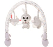 Arc cu jucarii 4Baby Plush Arch R12 (Grey)