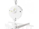 Carusel muzical 4Baby Play&Edu Owl OB08 (White/Grey)