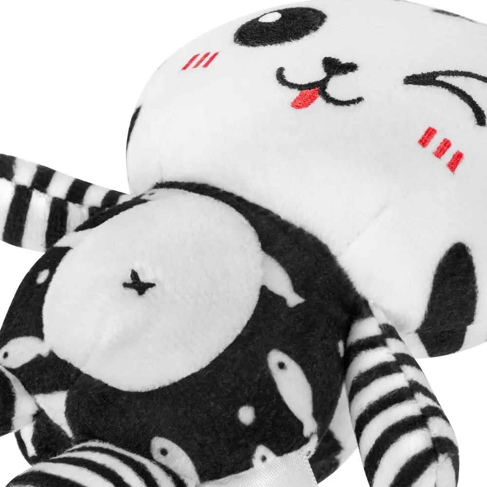 Игрушка для колясок и кроваток Akuku Cat A0658 (Black/White) - 2