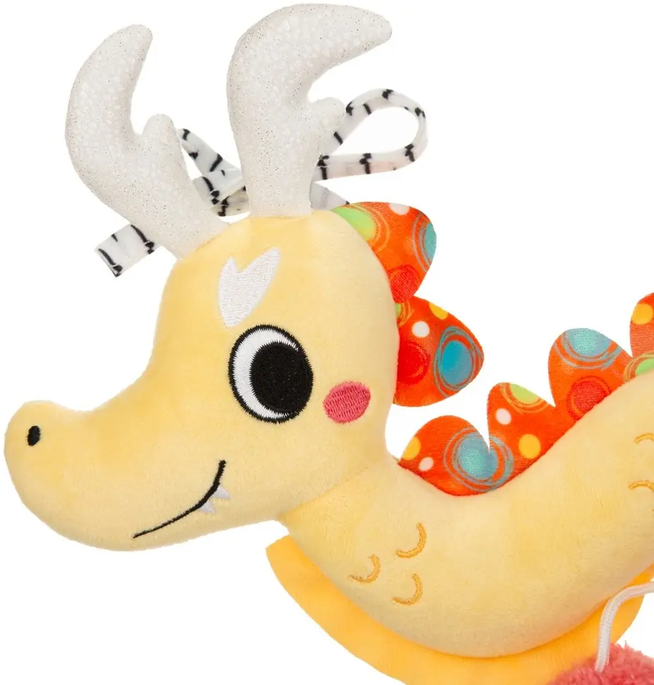 Jucarie pentru carucioare si patuturi Akuku Dragon A0703 (Yellow/Red) - 2