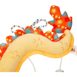 Jucarie pentru carucioare si patuturi Akuku Dragon A0703 (Yellow/Red) Thumb