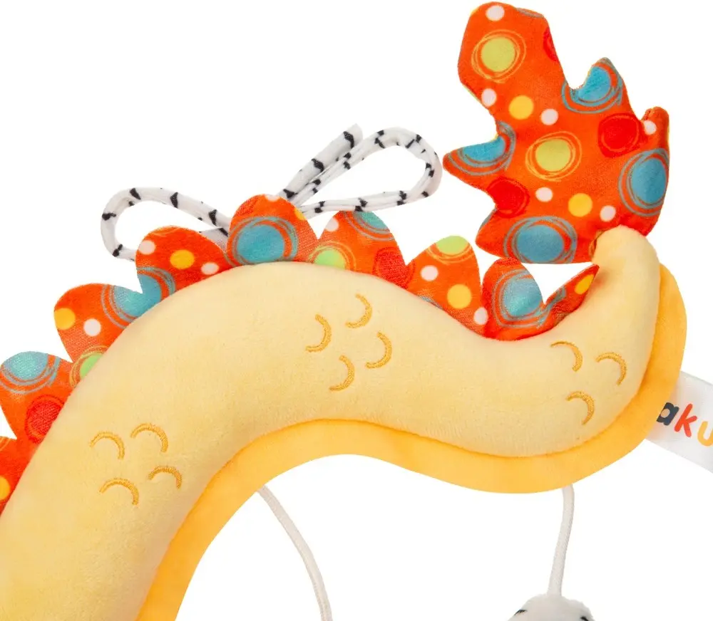 Jucarie pentru carucioare si patuturi Akuku Dragon A0703 (Yellow/Red) - 3