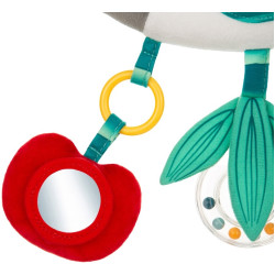 Jucarie pentru carucioare si patuturi Akuku Panda A0702 (Grey/White) Thumb