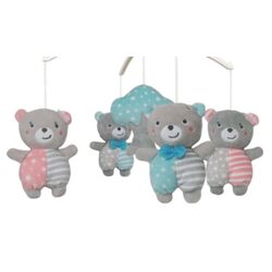 Carusel muzical Alexis Baby Mix M/00/496M-6700 (White/Gray) Thumb