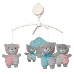 Carusel muzical Alexis Baby Mix M/00/496M-6700 (White/Gray) Thumb