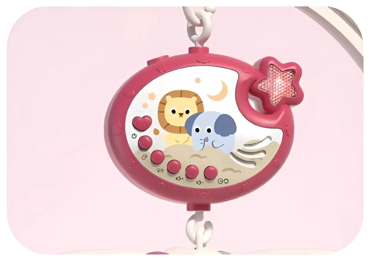 Carusel muzical AliBibi MHC5282967 (Pink/White)