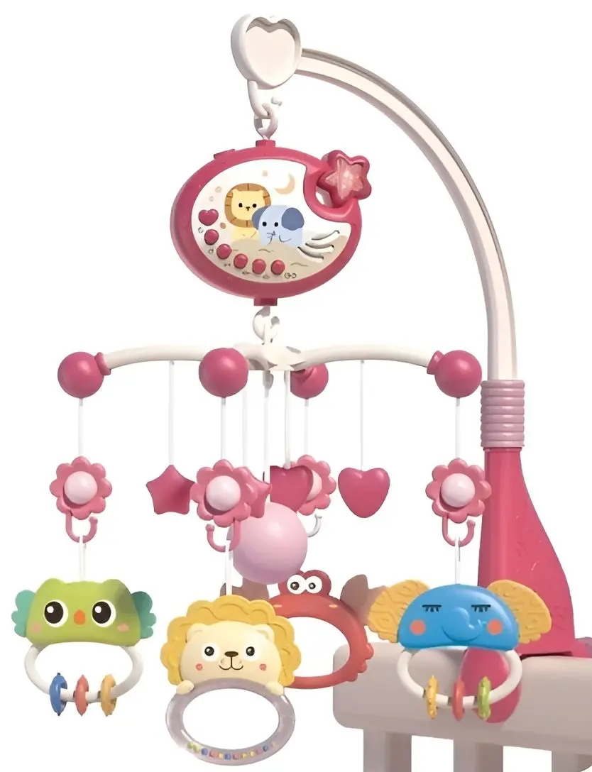 Carusel muzical AliBibi MHC5282967 (Pink/White)