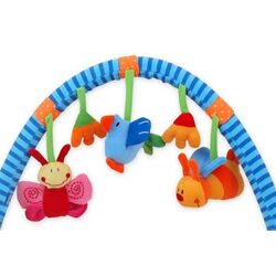 Arc cu jucarii Baby Mix 12845 (Blue/Green/Orange) Thumb