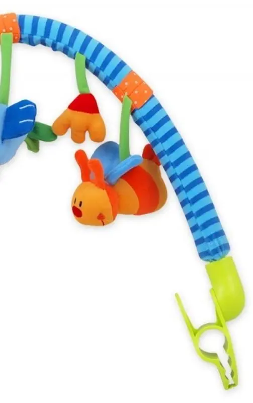 Arc cu jucarii Baby Mix 12845 (Blue/Green/Orange) - 3