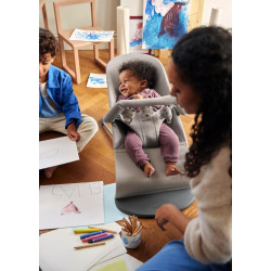 Jucarii pentru balansoare BabyBjorn Soft Friends (Grey) Thumb