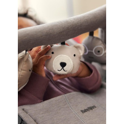 Jucarii pentru balansoare BabyBjorn Soft Friends (Grey) Thumb