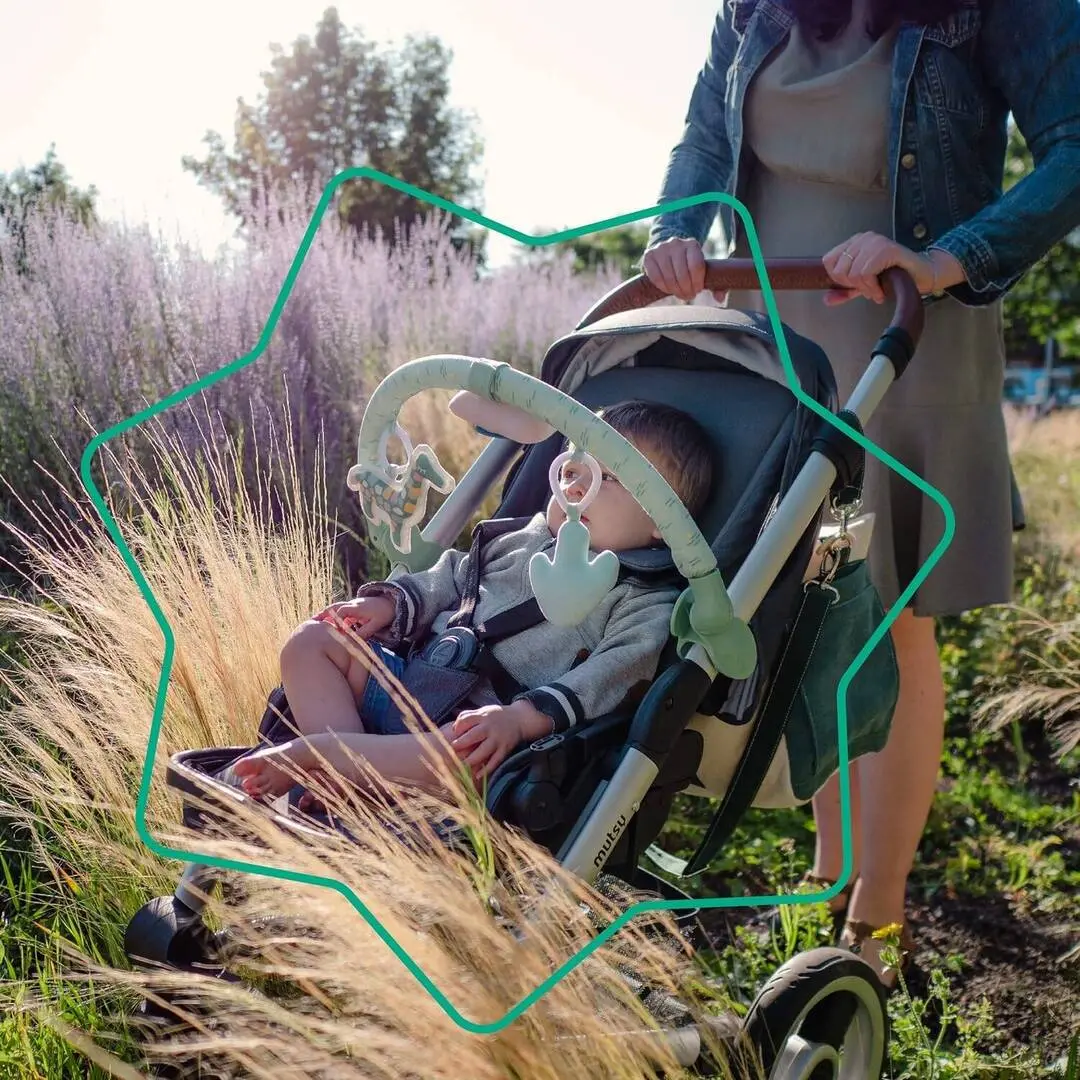 Arc cu jucarii Badabulle Safari B034003 (Green)