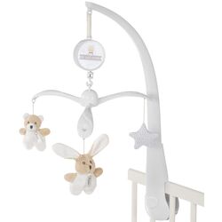 Carusel muzical Chicco Bear & Bunny (White)