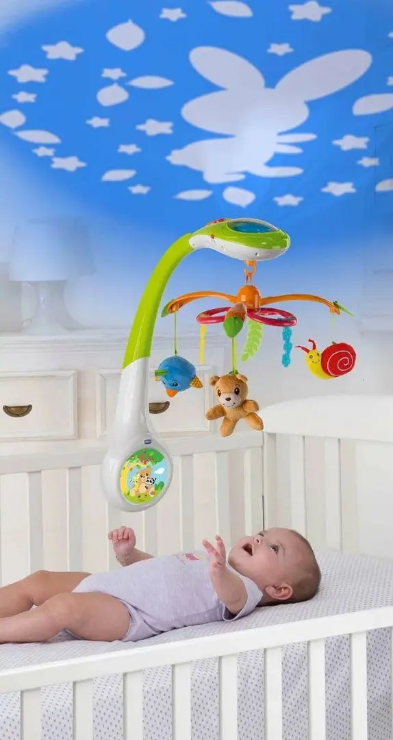Музыкальная карусель Chicco Magic Forest (Green/White) - 3