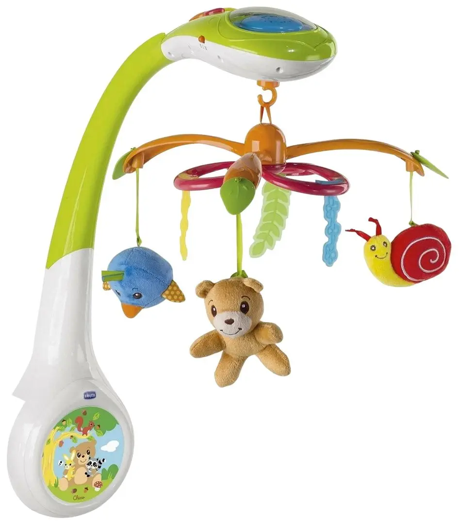 Музыкальная карусель Chicco Magic Forest (Green/White)