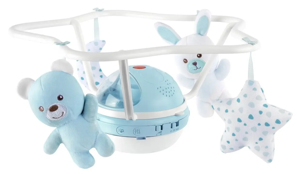 Carusel muzical Chicco Toy FD Rainbow 3in1 (Blue) - 2