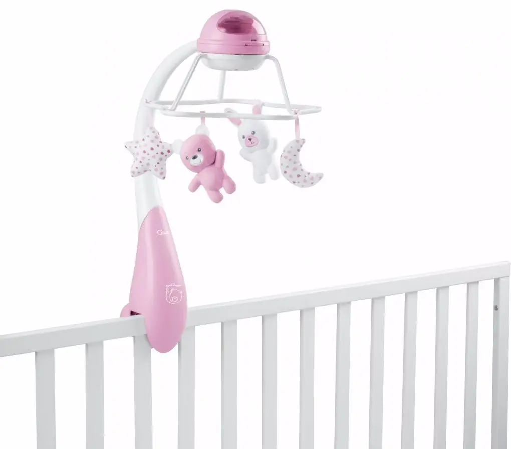 Carusel muzical Chicco Toy FD Rainbow 3in1 (Pink) - 2