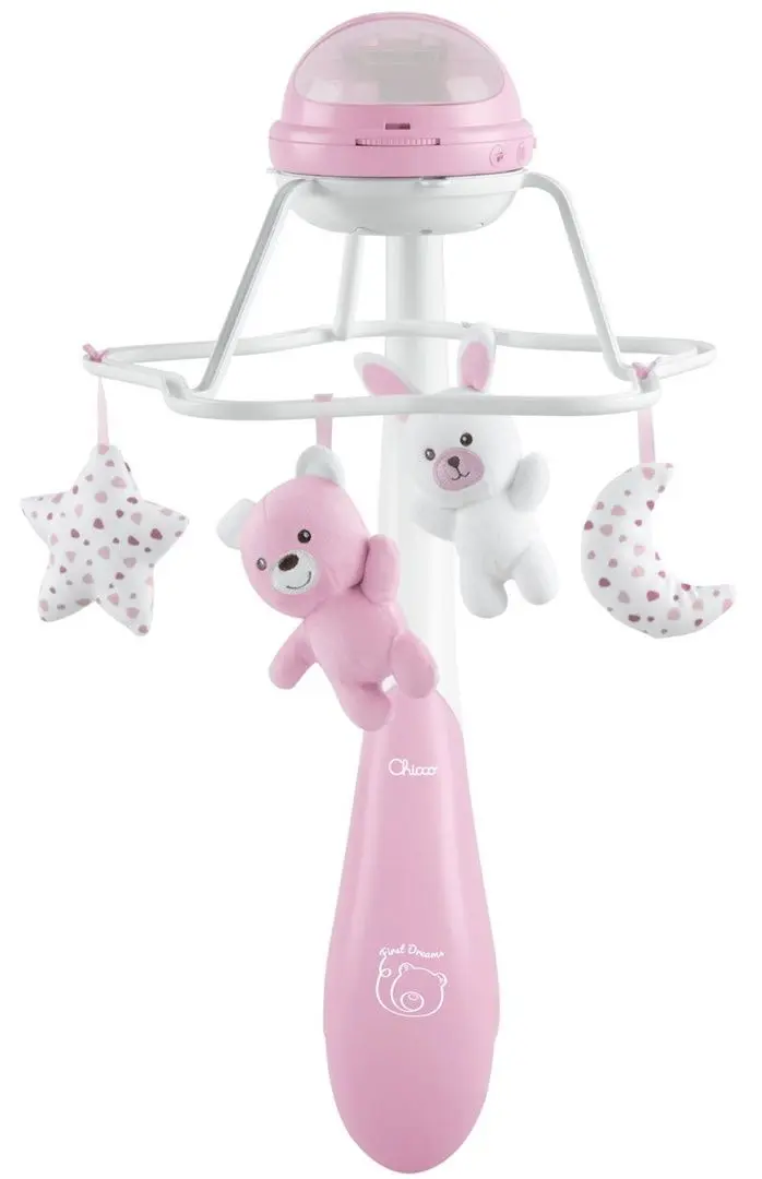 Carusel muzical Chicco Toy FD Rainbow 3in1 (Pink)