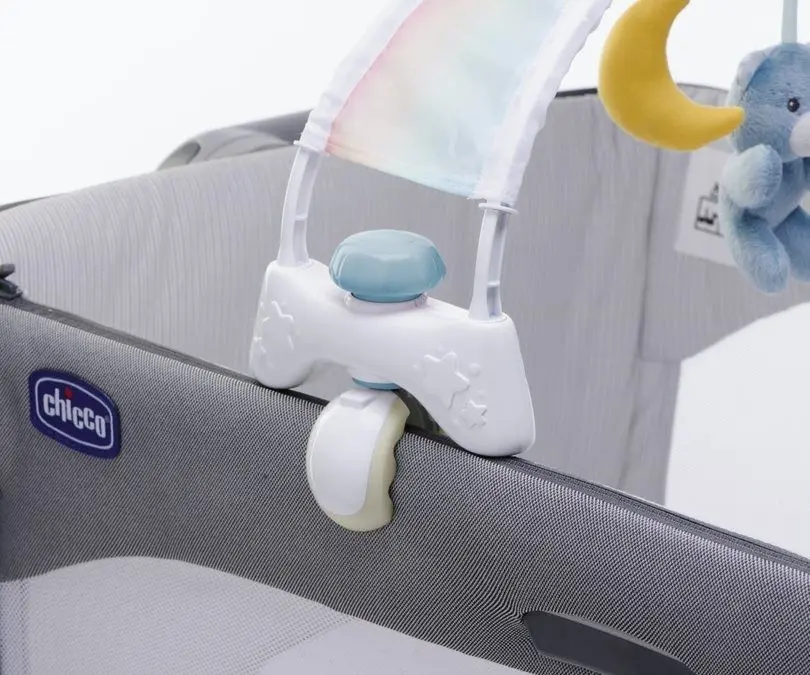 Mobil muzical cu proiector Chicco Rainbow Sky (Blue) - 5