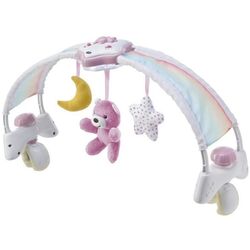 Mobil muzical cu proiector Chicco Rainbow Sky (Pink/White)