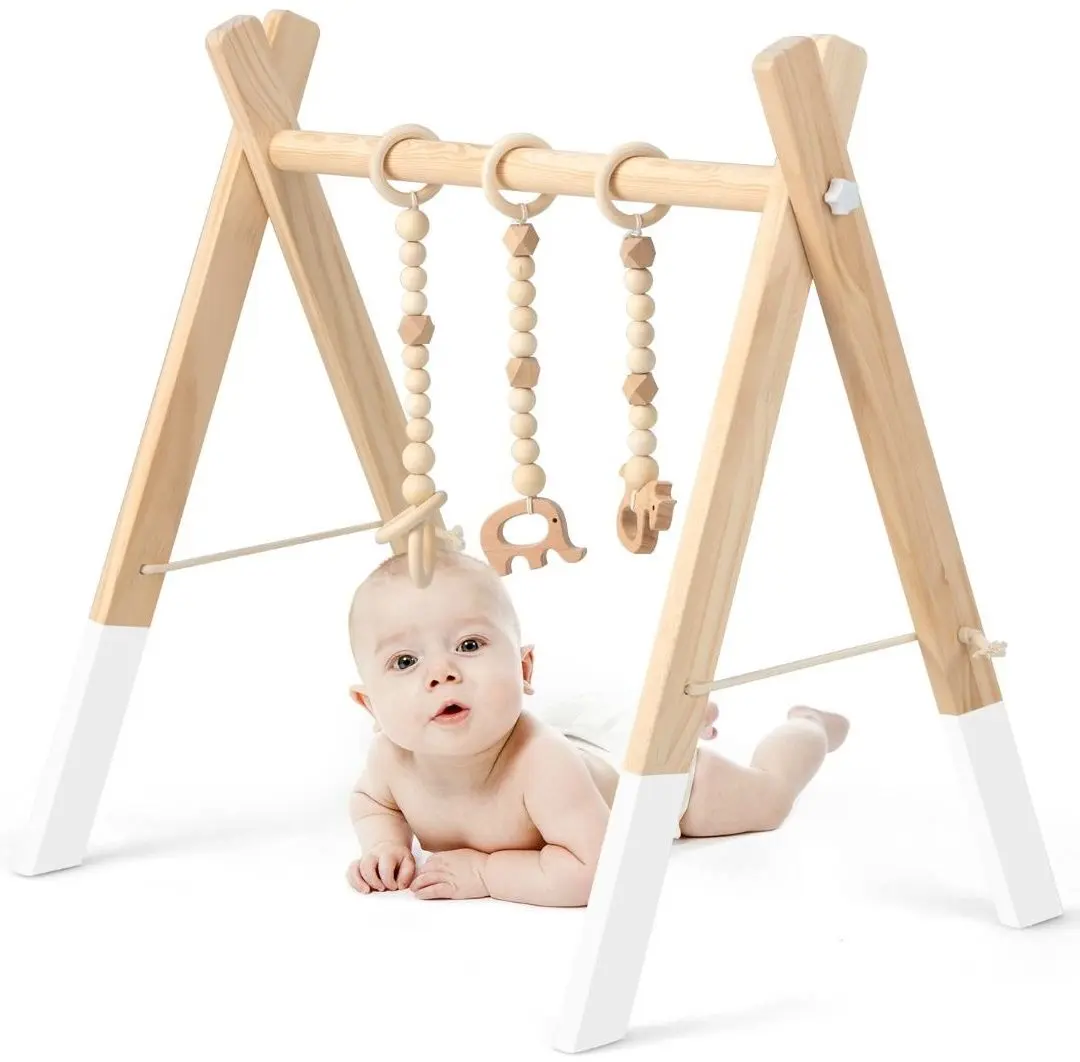 Мобиль напольный Costway BB5494WH (Natural/White) - 2