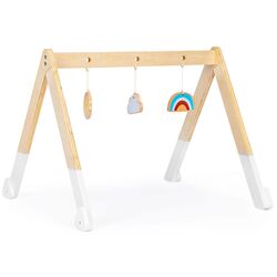 Подставка с навесными игрушками Ecotoys CA12231 (Wood) Thumb