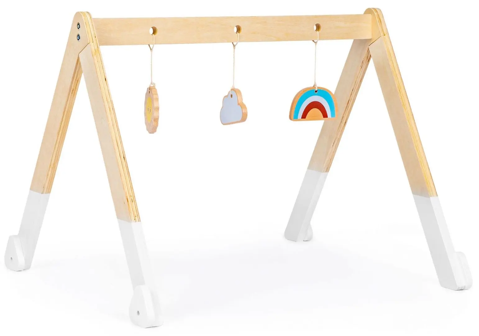 Подставка с навесными игрушками Ecotoys CA12231 (Wood) - 2