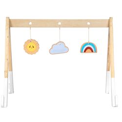 Подставка с навесными игрушками Ecotoys CA12231 (Wood)